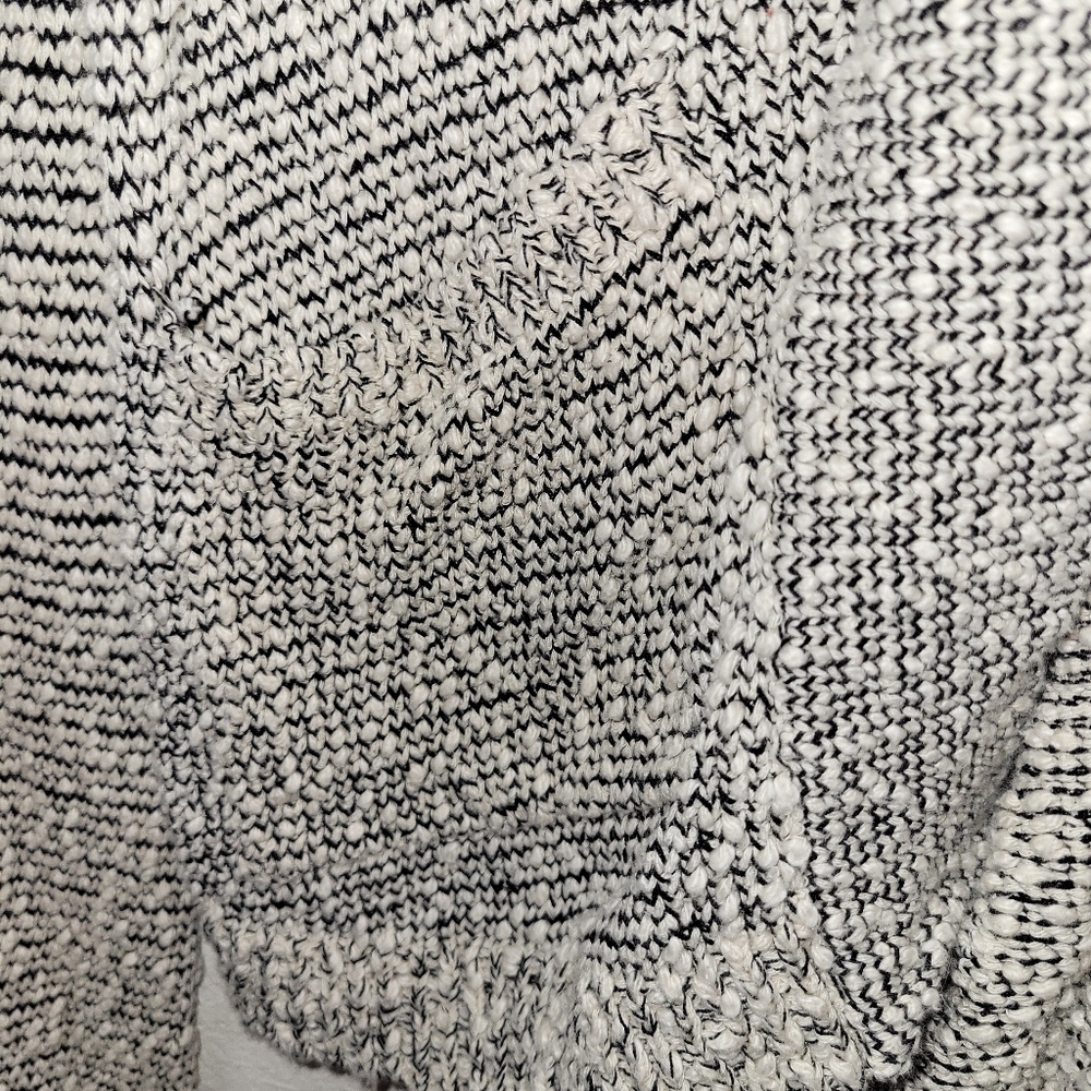 Mod Ref Cream Texture Knit Wrap Cardigan - image 5